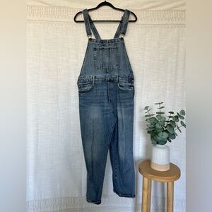 Lucky Brand denim overalls (straight leg)